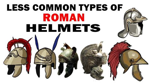 Less Common Roman Helmet Types Explained Ancient Rome Youtube