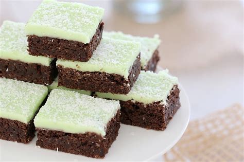 Chocolate Mint Slice New And Improved Bake Play Smile