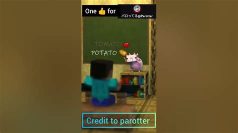 Fool And Funny Axolotl In Minecraftparotter Youtube