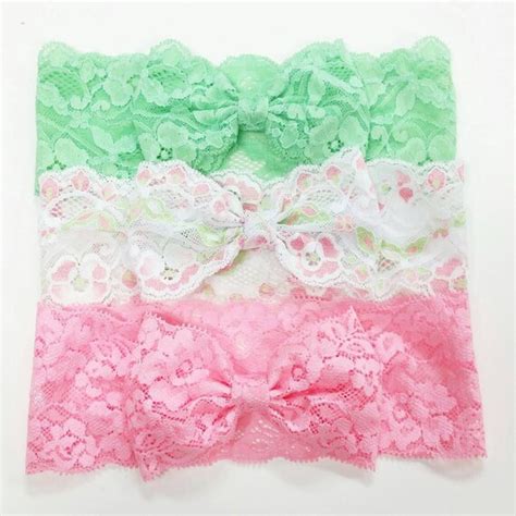 Items Similar To New Set Of Three The Adeline Spring Set Lace Bow