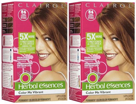 Clairol Herbal Essences Me Vibrant Permanent Hair Color 054 Amber Shimmer 2 Pack See This