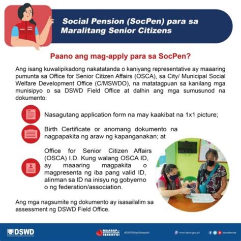 How To Apply For Dswd Senior Citizen Assistance Social Pension The