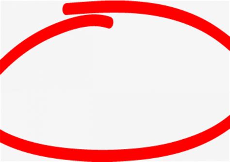 Red Circle With Line Through It Png Drawn Circle Red Mark