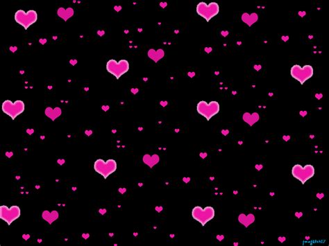 Aprender Acerca 75 Imagen Black And Pink Heart Background