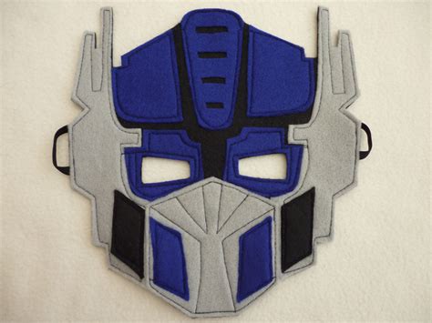 Free Printable Optimus Prime Mask
