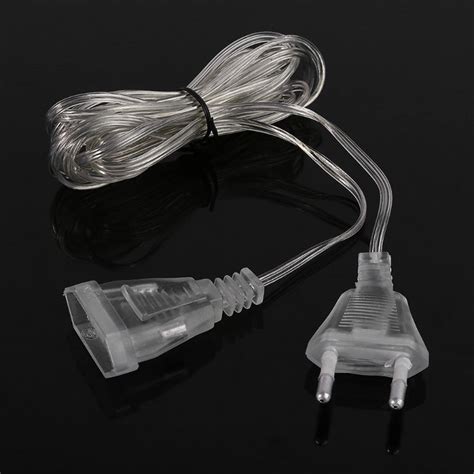 For about five bucks, you can attach a replacement plug. 3M EU US Power Extension Cable Plug Transparent Standard ...