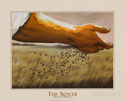 The Sower Prints Garret Walker Parables Parables Of Jesus Sower