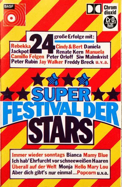 Super Festival Der Stars 1975 Cassette Discogs