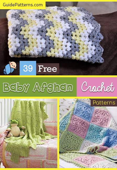 39 Free Baby Afghan Crochet Patterns Guide Patterns