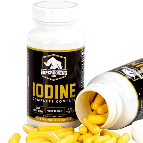 Iodine Complete Complex For Thyroid Support By Superdosing 90