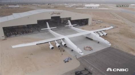 Stratolaunch First Flight Worlds Biggest Airplane Built For Rockets