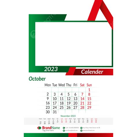 Calendário Outubro 2023 Png Outubro De 2023 Calendário 2023 Plano