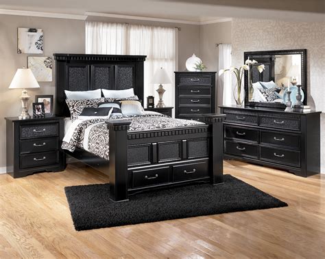 It utilizes a light wall and flooring color to allow the blackness of the furniture to stand out. 25 Bedroom Furniture Design Ideas - The WoW Style