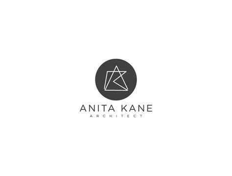 Logo Design For Anita Kane Architect Interiors By Jhezamyne Design
