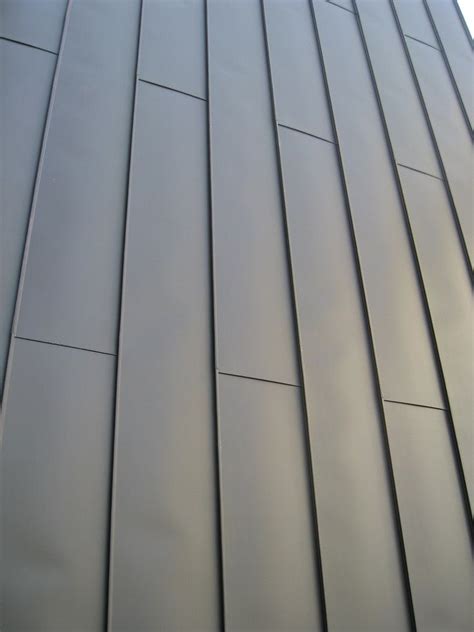 Standing Seam Zinc Roof Texture
