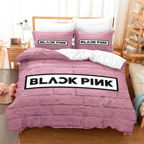 Blackpink Cosplay Bedding Set Duvet Cover Ebuycosuk