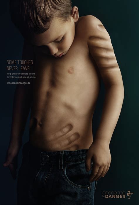Innocence In Danger Some Touches Never Leave Print Ad By Publicis Pixelpark Campaigns Of The
