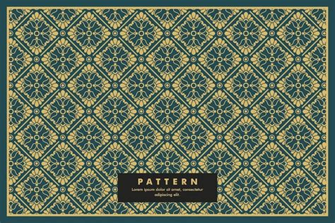 Premium Vector Seamless Patterns With A Touch Of Tradition