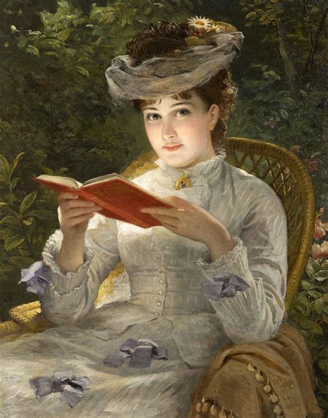 Home Living Women Reading In 19th Century Realist Paintings