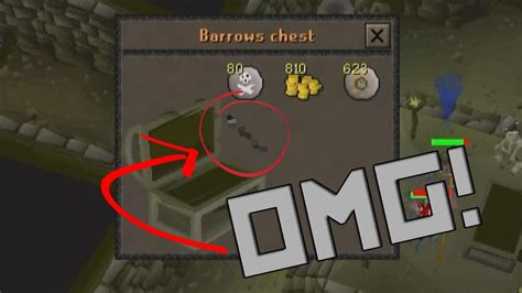 First Barrows Chest Loot Osrs Youtube
