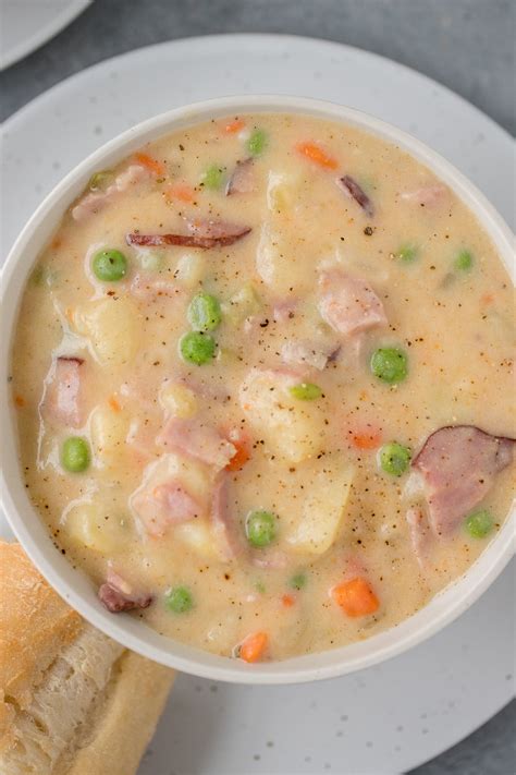 Easy Ham And Potato Soup The Clean Eating Couple