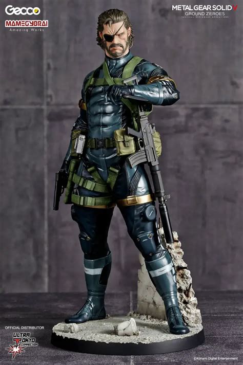 Impressive Mgsv Ground Zeroes Snake Statue By Gecco Gets Price