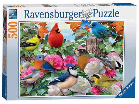 Snowcinda jigsaw puzzles for adult. Garden Birds 500 Piece Jigsaw Puzzle for Adults - Every ...