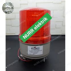 Jual Warning Light Lampu Rotary LED 4 Inch LTD 1101M MULTIVOLT Merah