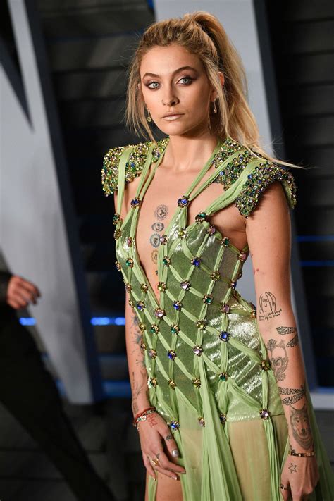 She also uses it for family. Paris Jackson - 2018 Vanity Fair Oscar Party in Beverly Hills • CelebMafia