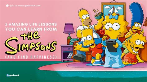 5 Amazing Life Lessons You Can Learn From The Simpsons Geeknack