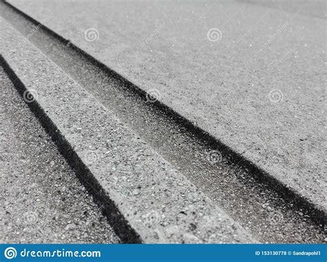 Groove In The Concrete Background Stock Photo Image Of Concrete