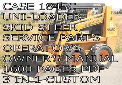 1845c Case Skid Steer Service Manual