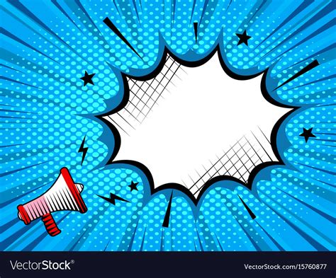 Find & download free graphic resources for cartoon background. Loudspeaker cartoon style poster background Vector Image