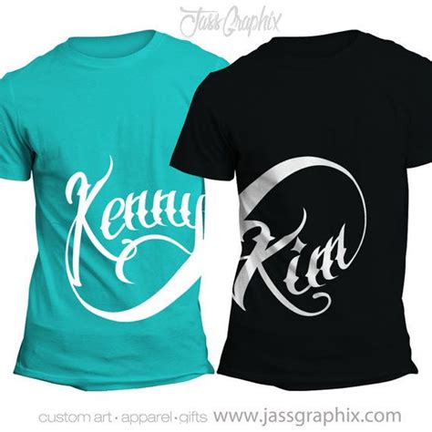 Infinity Shirts Personalized Shirts For Couples Matching Set Perfect