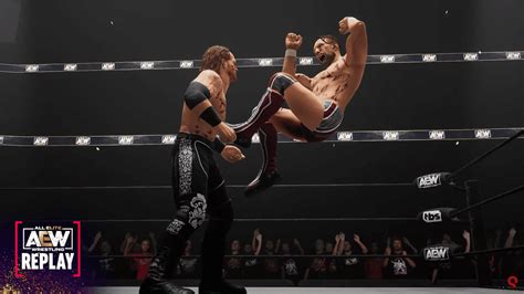 New AEW Fight Forever Gameplay Video Recreates Hangman Vs Danielson II