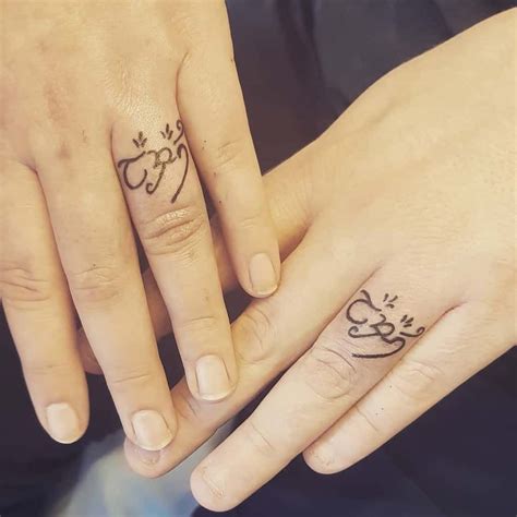 Top 59 Best Wedding Ring Tattoo Ideas 2020 Inspiration Guide