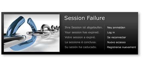 Session Failure