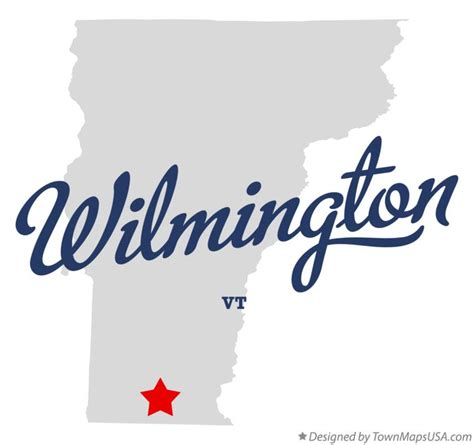 Map Of Wilmington Vt Vermont