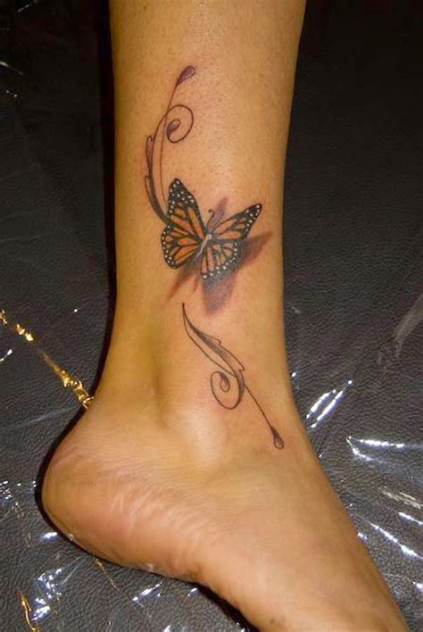 The connection between these two designs represents beauty, rebirth, and good luck. 25 Beautiful 3D Butterfly Tattoo Designs To Inspire You ...