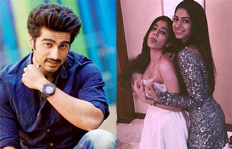 arjun kapoor opens up about his equation with step sisters jhanvi and khushi kapoor business