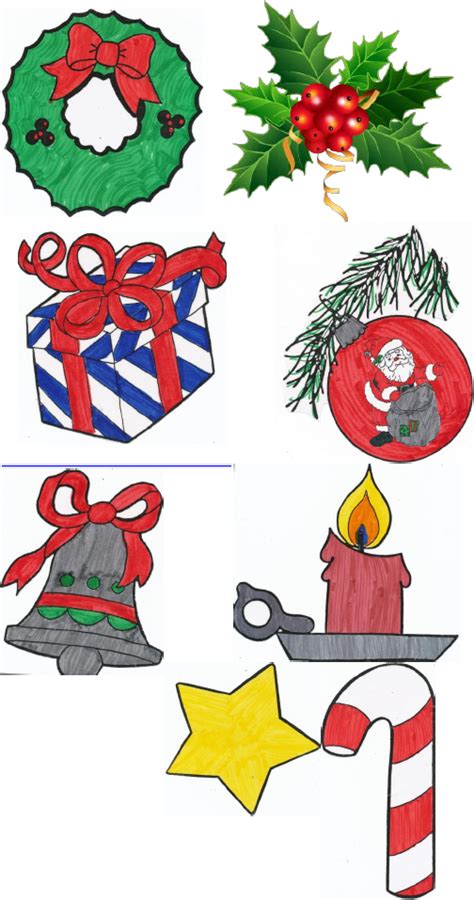 Christmas Symbols Printables