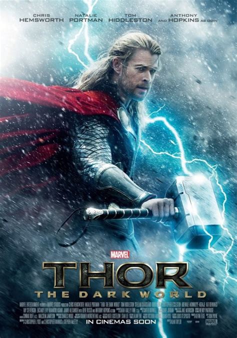 Thor The Dark World First Poster Sees Chris Hemsworth Wielding