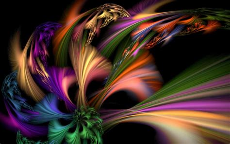 Color Burst Abstract Wallpaper 2560x1600