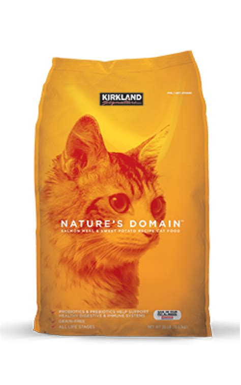 This much calorie will surely keep the beasts active, agile, nimble, and hungry for more. Kirkland Signature Nature's Domain Cat Food Review (2021 ...