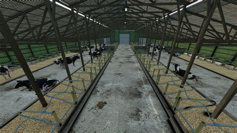 FS 22 Farm Cow Barns v 1 0 Placeable Objects Mod für Farming Simulator 22