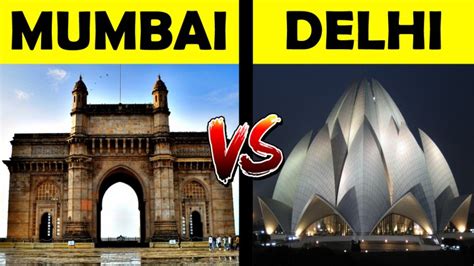 Mumbai Vs Delhi City Comparison Delhi Vs Mumbai Comparison Placify In