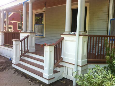 Front Porch Stairs For The House This Could Be Done