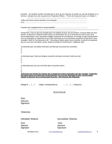 testament a remplir par office Vista  Fichier PDF