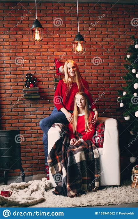 Sisters At Home Stock Photo Image Of Blonde Long Indoor 133541662