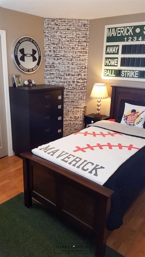 Boys Dream Baseball Room Living Room Ideas Baseball Bedroom Sports